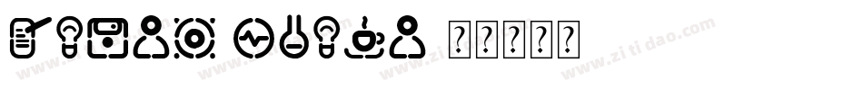 House Icons字体转换